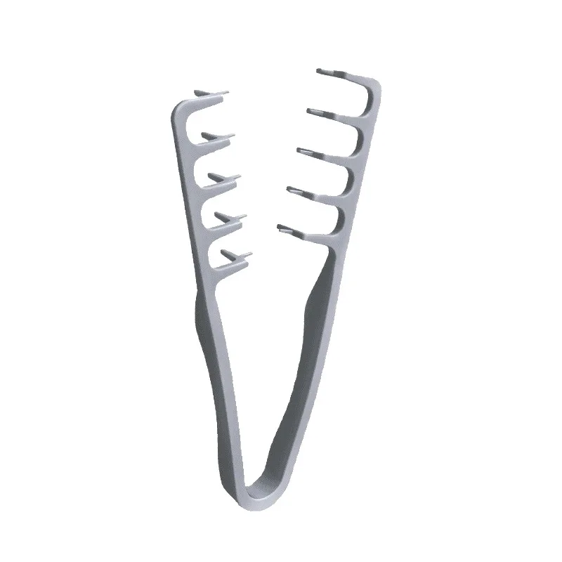 Pettine per Capelli Testurizzati da Uomo, per Sollevamento dei Capelli dalla Radice, Stile Coreano, per Separare e Coprire le Frangie, Bellissimo Pettine per Capelli - immagine 5