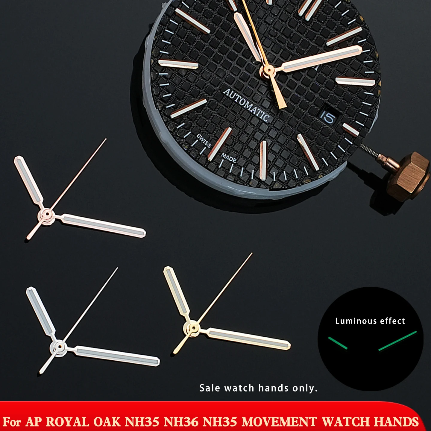 Luminous Replacement Hands for Royal Oak Series Watch