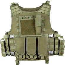 Molle Airsoft Vest Tactical Vest Plate Carrier Swat Fishing Hunting Paintball Vest Military Army Armor Police Vest