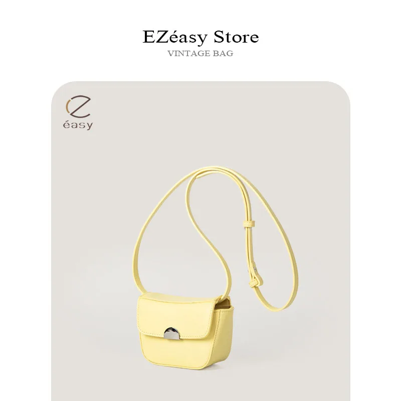 EZeasy Light Luxury Niche Designer Bags for Women Casual Versatile Small Bag Crossbody Bag Fashion Women's Bag Small Square Bag