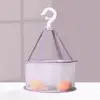 Anti-drop Drying Net Bag Strong Load-bearing Quick Dry Practical Makeup Brush Drying Mesh Bag with Windproof Buckle 3