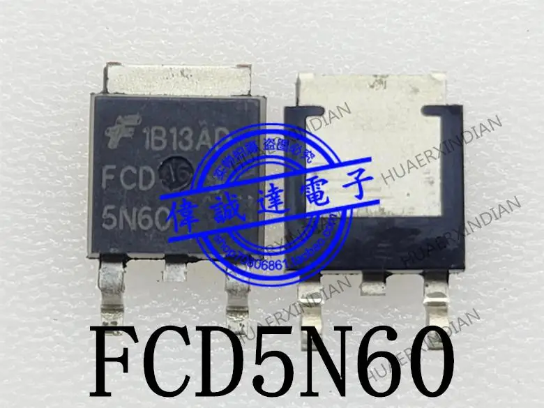 

Новый оригинальный FCD5N60 FCD 5N60 N 600V 4.6A TO-252