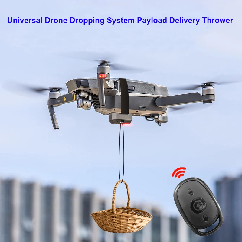 Universal drone airdrop thrower system 2 4 remote control general