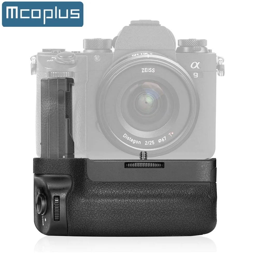 Mcoplus BG-A9 / VG-C3EM Vertical Battery Grip for Sony A9 A7III A7RIII Camera Works with NP-FZ100 Battery