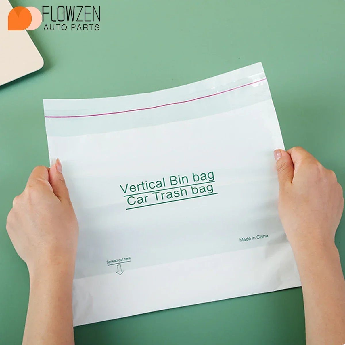 Car Mounted Garbage Bag Adhesive Self-supporting Hanging Type Disposable Car Interior Bucket Standing Small Standing Bag