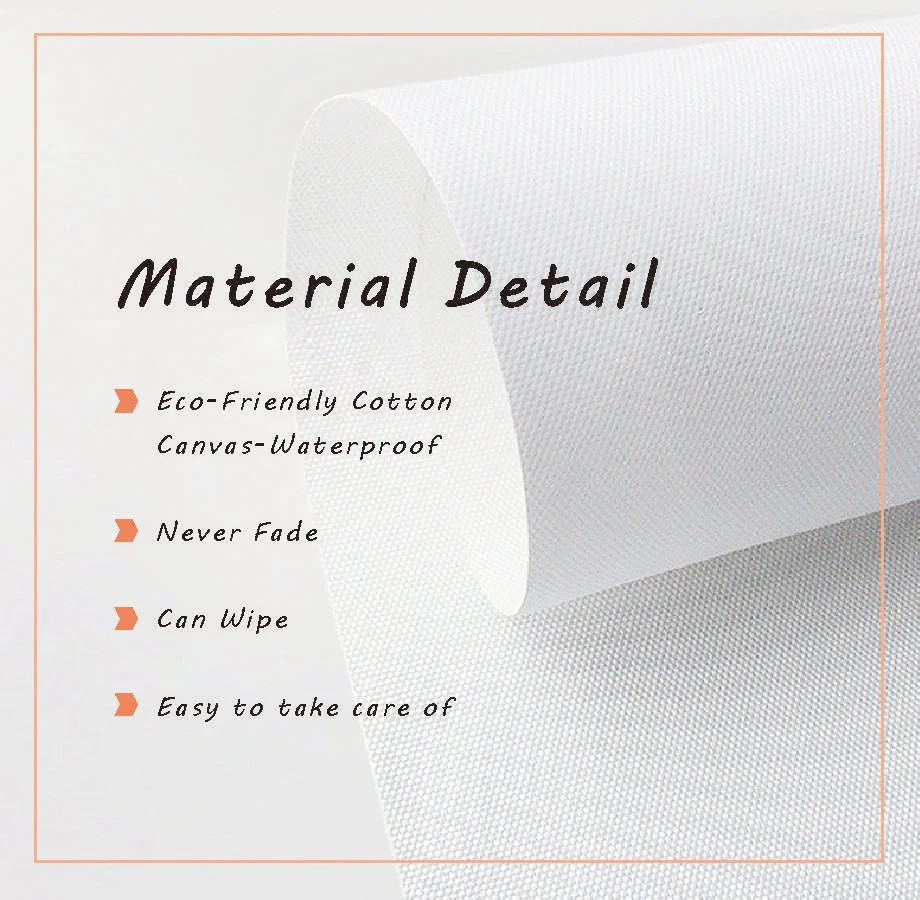 Classic landscape canvas printing with integrated fake book storage box.