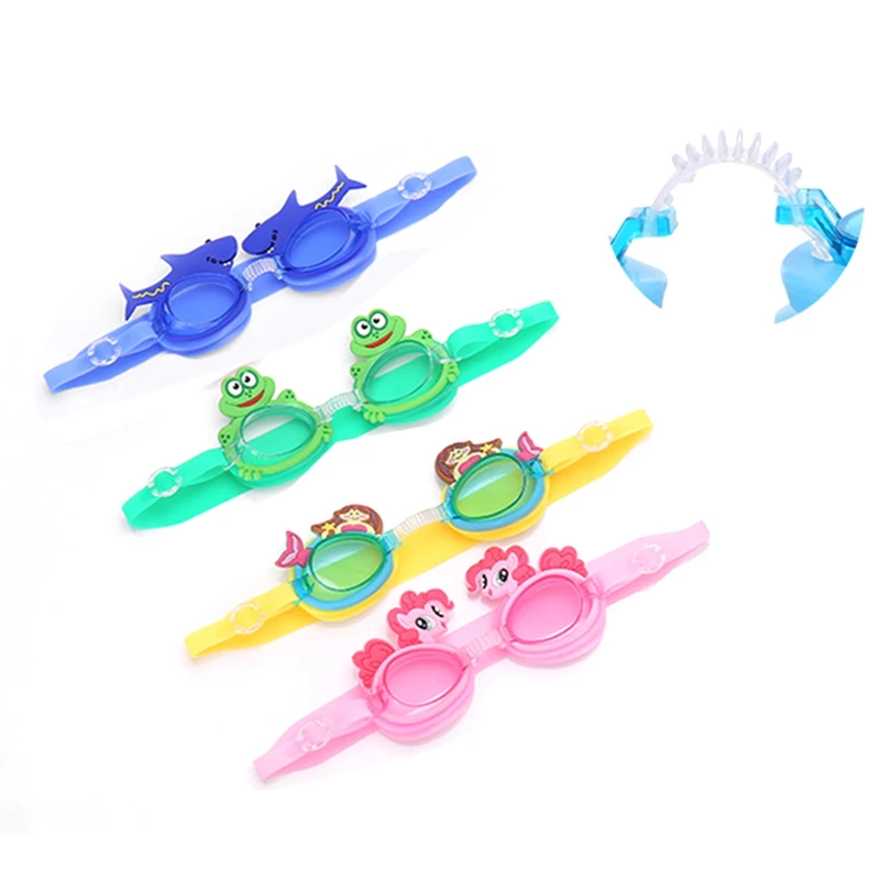 Cartoon Swimming Goggles Children Kids Diving Water Sports Eyewear Professional Waterproof Swim Glasses Beach Surfing Glasses