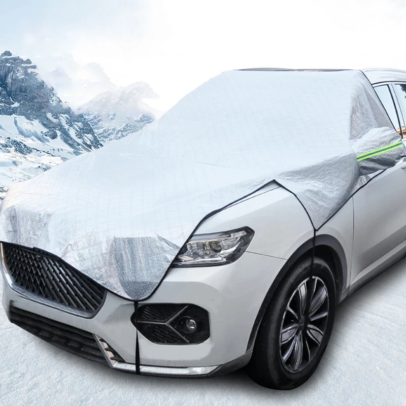 

Windshield Cover for Ice and Snow, Windshield Snow Cover, Car Summer Sunshade, Fits Most Cars Trucks Vans Suvs for All Seasons