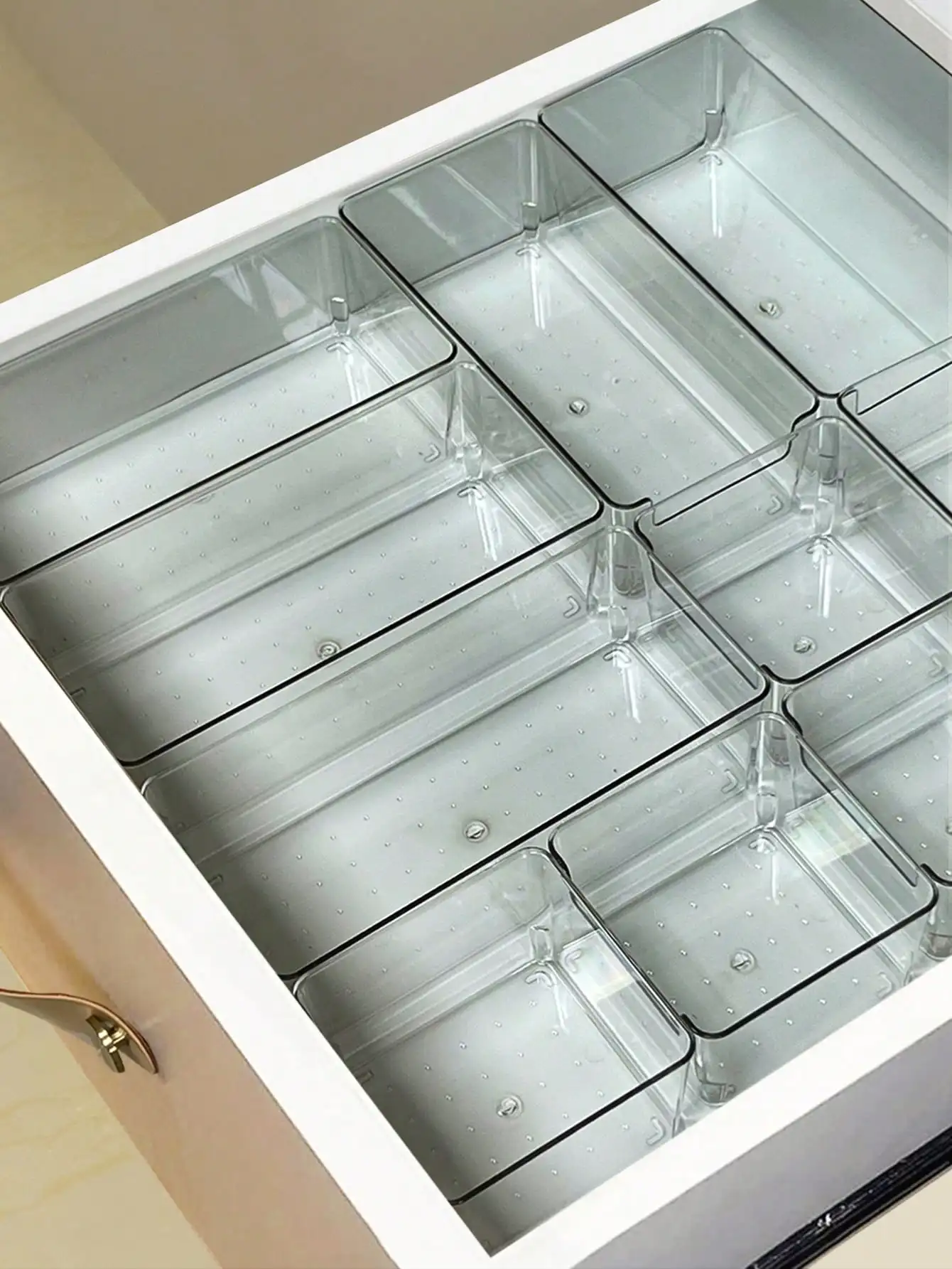 Clear Drawer Organizer Set - view 7