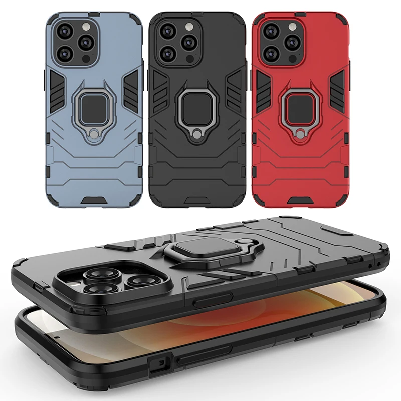 

For Samsung A73 Case Cover Finger Ring Phone Case Galaxy A53 A52 A33 A32 A23 A22 A03 Core M23 F23 M13 F52 F62 M62 F22 M12 M02