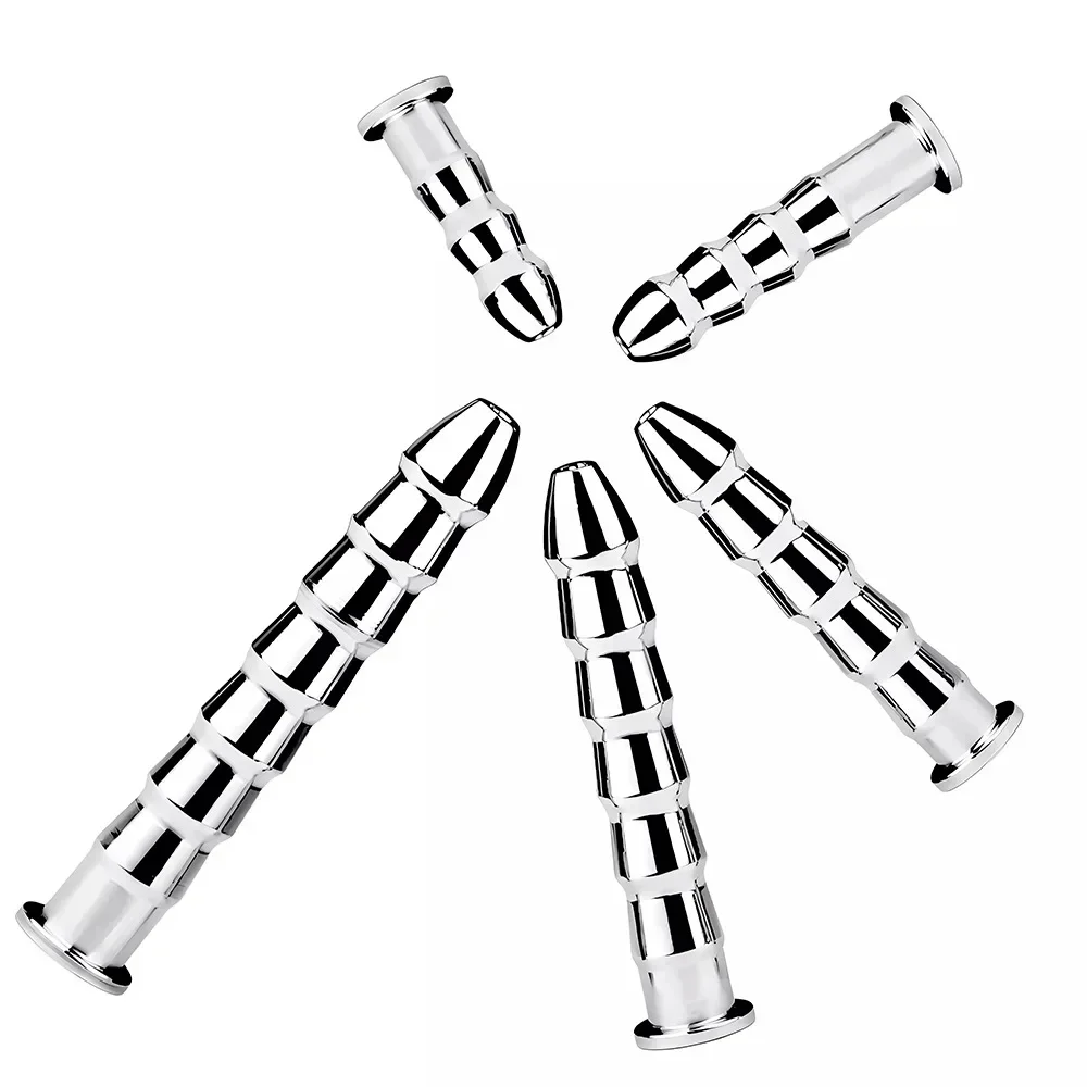 Stainless Steel Urethral Dilators Hollow Urethral Stimulator Horse Eyes Stick Penis Plug Male Orgasm Masturbator BDSM Toys urethral dilator silicone urethral dilator