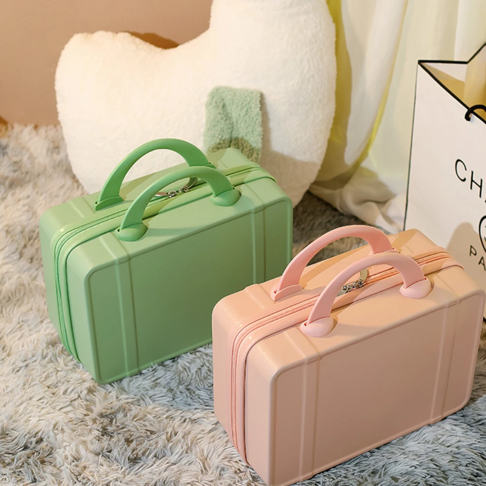 Mini Luggage 14 Inch Portable Cute Toy Accessories Packing Box Storage