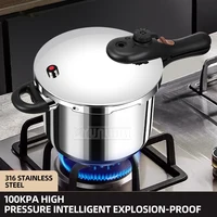 316 Stainless Steel Pressure Cooker Suitable for Gas and Induction Cookers Fast and Safe Cooking 1