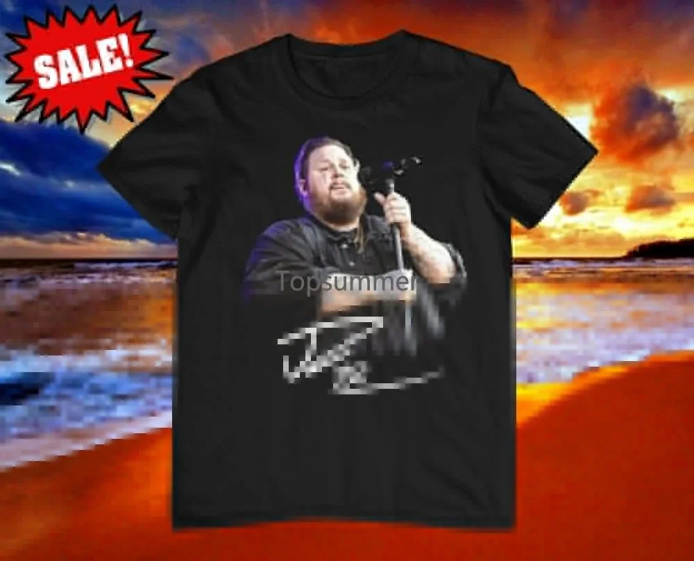 

Jelly Roll Backroad Baptism Tour Cotton Black All Size Unisex Shirt Hh984