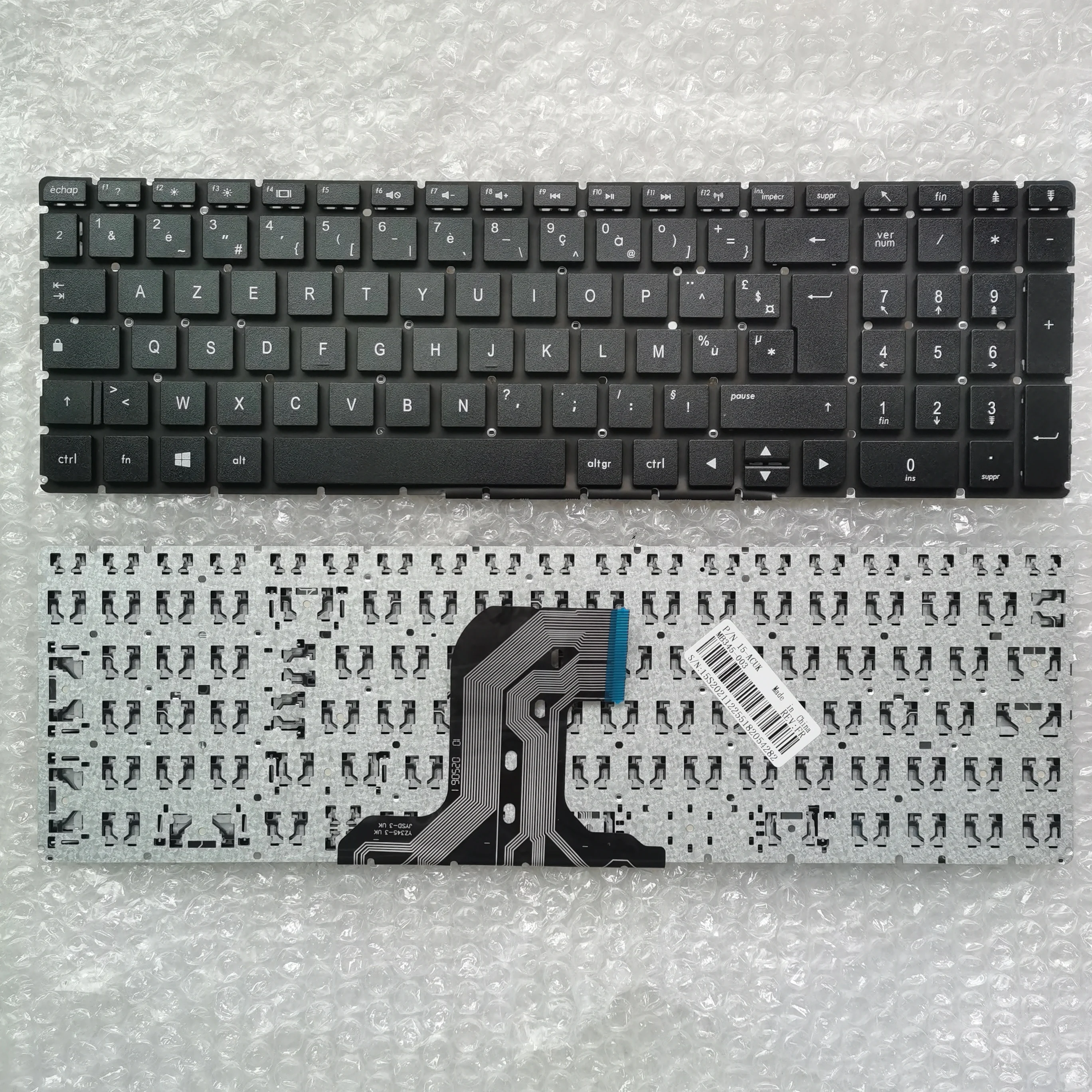 Xin Azerty Clavier Per Hp Pavilion 250 G4 250 G5 256 G4 256 G5 255 G4 255 G5 15-Ac 15-Ay 15-Af 15Q-Aj 15-Ba Tastiera Francese Fr