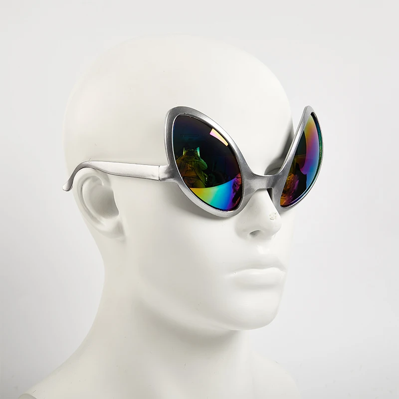Funny Aliens Costume Glasses Rainbow Lenses ET Sunglasses  display picture 1