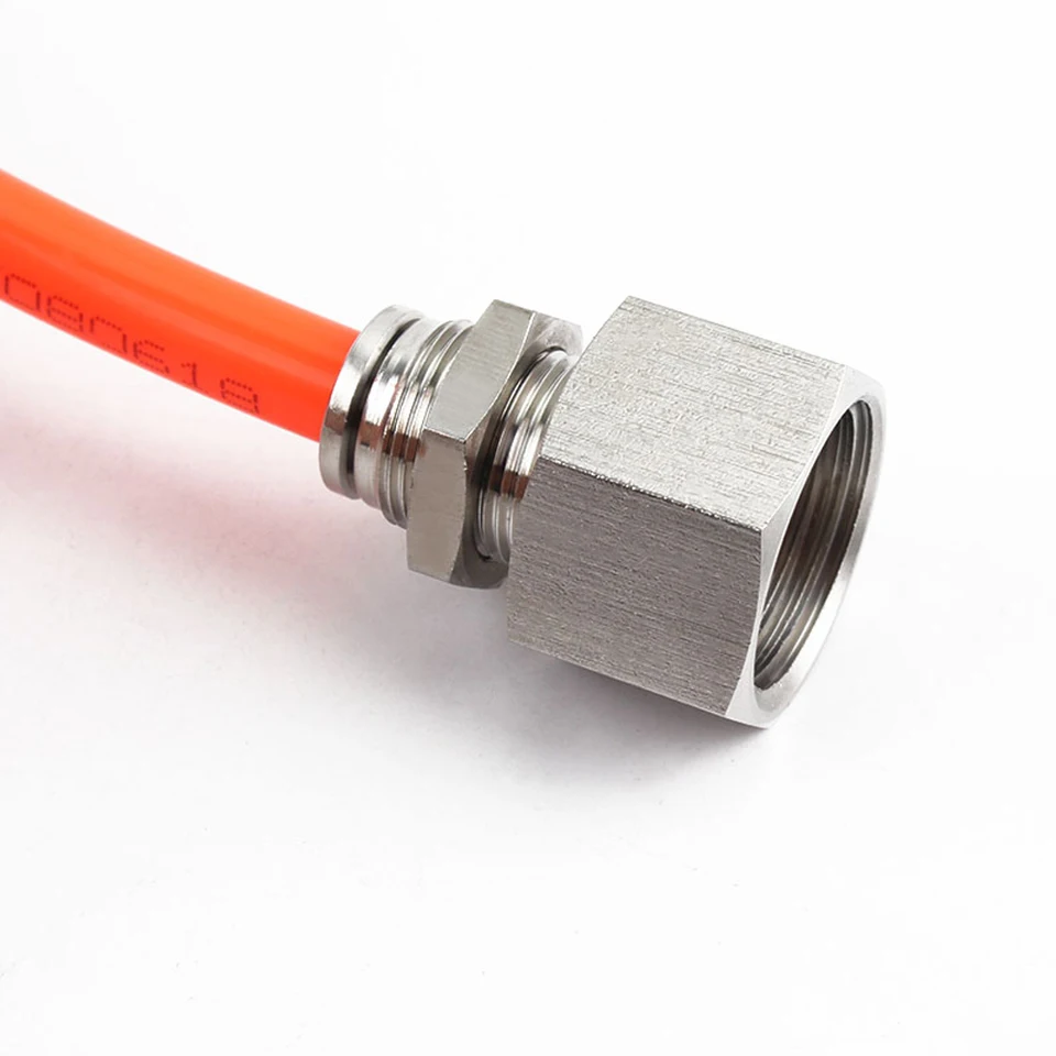 Tubo OD 1/4" X 1/8" NPT Raccordo Pneumatico, Spingere Per