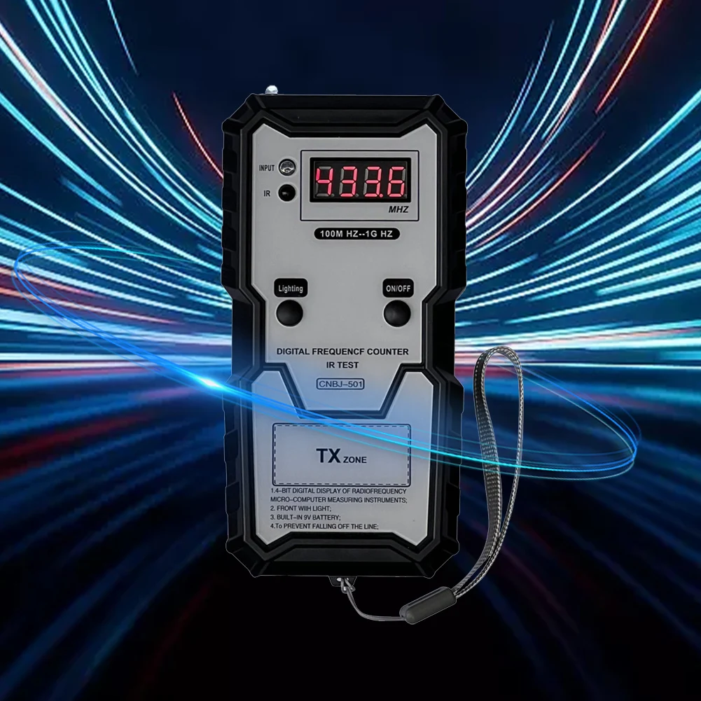 Digital Car Remote Keys Electronic Infrared Frequency Measuring Instrument High Acuracy Car Remote Controller Frequency Tester