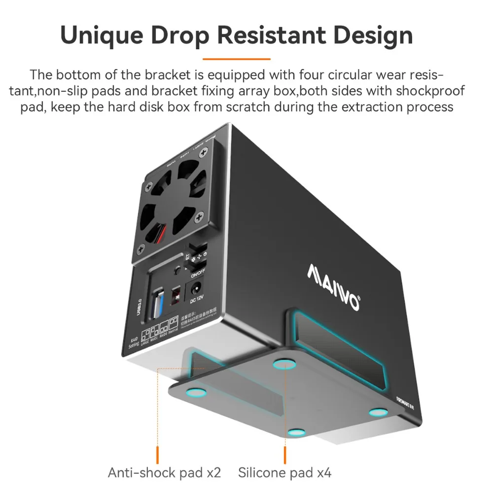 MAIWO-Hard Drive Docking Station, SATA para USB