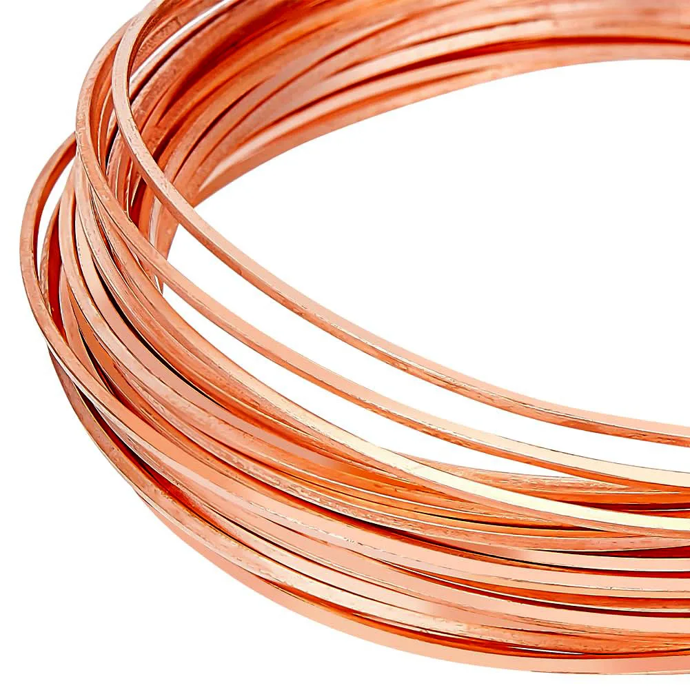 Eco-Friendly Copper Square Wire Variety Pack for Jewelry Making and DIY Accessories