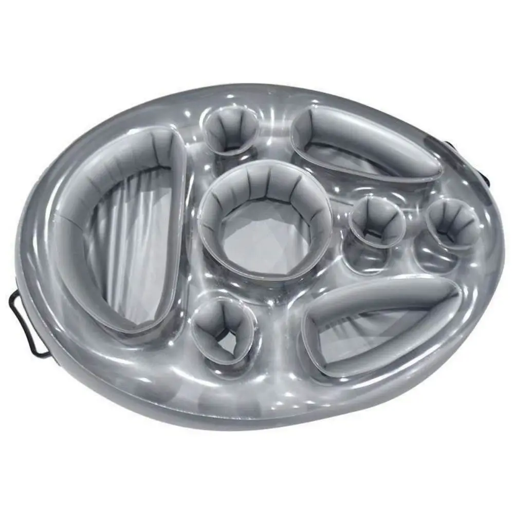 Swimming Pool Food Plate Food Beer Tray Summer Party Swimming Drink Holder Floating Cup Holder
