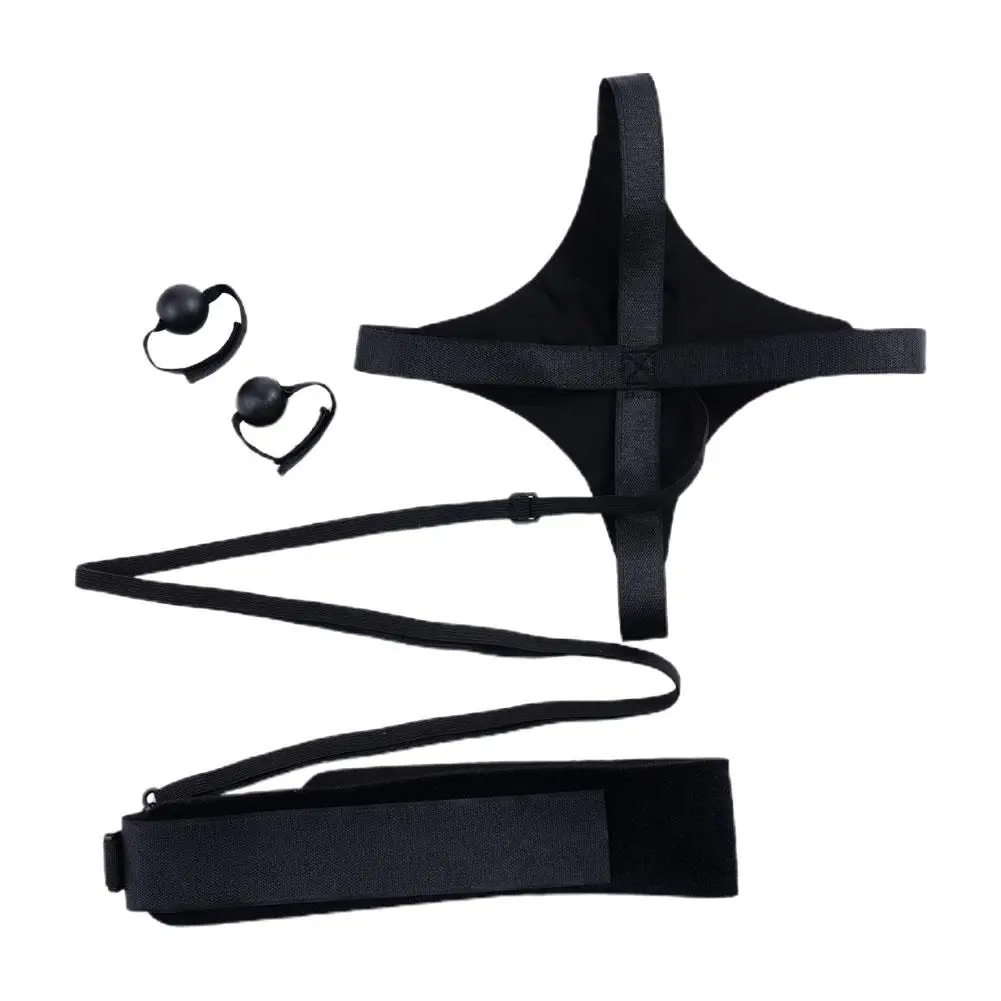 Volleyball Training Equipment Aid Practice Trainer with Adjustable Belt for Serving Setting Spiking Training Returns Ball X3Z0