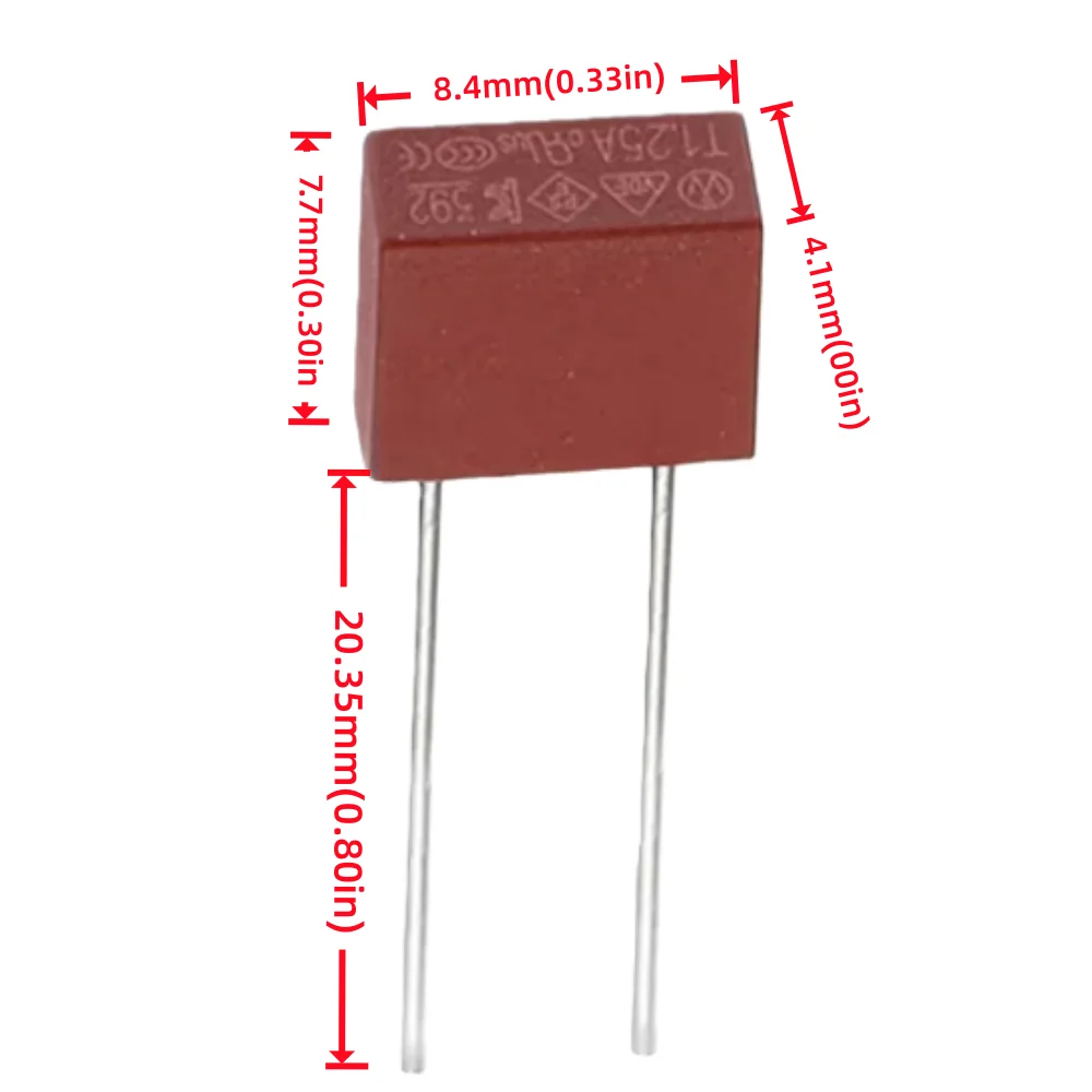 Assorted Slow Blow Fuses: 10-Piece Set, 250V, Various Amperages