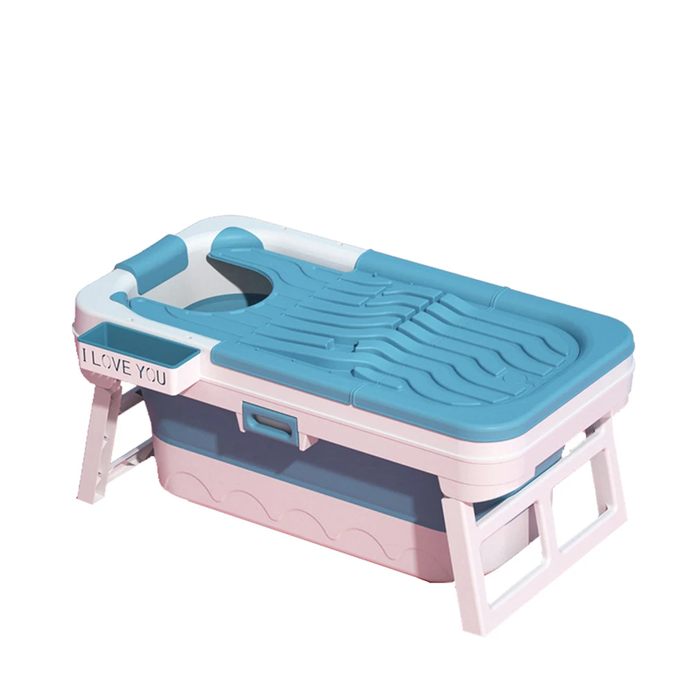 

Portable Folding Plastic Adult Size Bathtub Bucket For All Ages Group