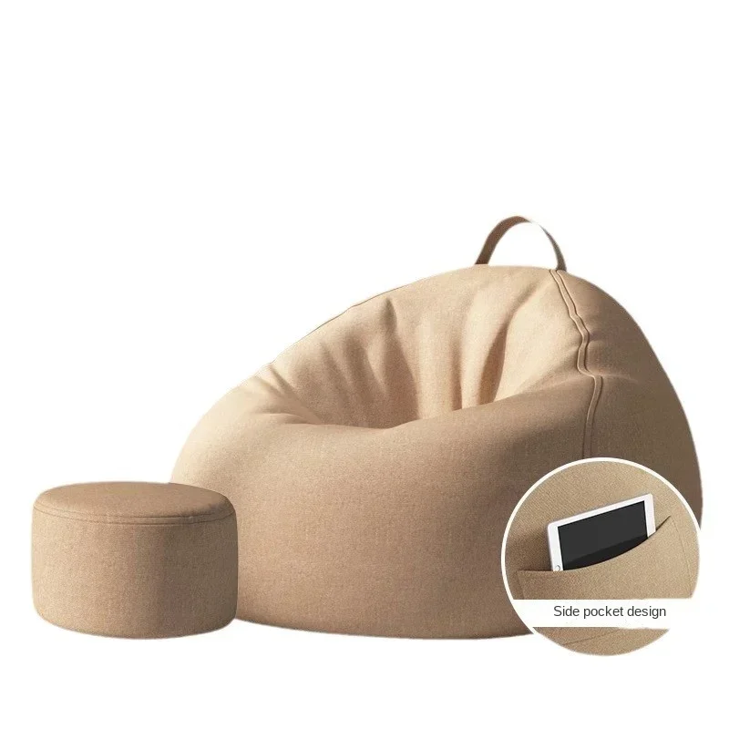 Lazy Sofa Bean Bag Sleepable Small Bedroom Living Room Balcony Tatami Backrest Cushion Single Sofa Chair Living Room Sofas