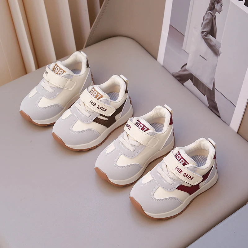 Scarpe da passeggio per bambini per bambini Suola morbida antiscivolo Scarpe sportive per ragazze dei ragazzi Traspiranti 2025 Nuove scarpe da ginnastica per bambini alla moda Flessibili - immagine 3