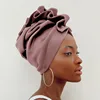 Women Bonnets For Women Turban Solid Color Hat Headscarf Hats For Autumn And Winter Cap Turban American Ladies Bohemian Hijabs 5