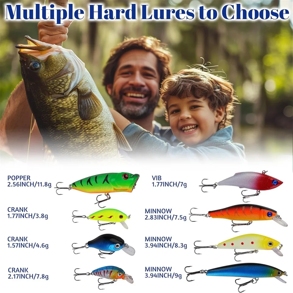 CALENDARIO AVVENTO PESCA 2025, Calendario Dell'Avvento Set Di Esche Da