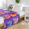 Aphmau Meow Plushies Anime Cats Throw Blanket Fluffy Shaggy Blanket Flannels Blanket Tourist Blanket 5