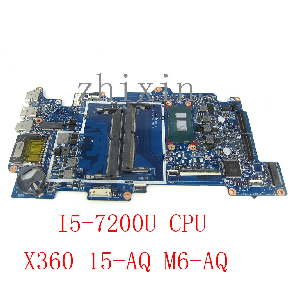 

Материнская плата yourui для ноутбука HP ENVY x360 15-AQ M6-AQ с диагональю 2,5 ГГц, процессором 15257-2 858872-601 858872-501 100%, протестирована