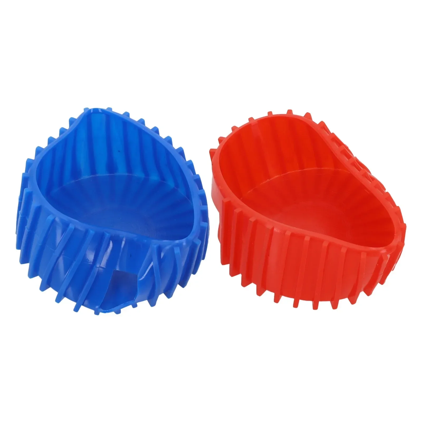 Protective Cover For 70mm 2.76 In. (2-3/4") OD Manifold Gauge Protective Boot Covers For Gauges Red Blue Pressure Gauge Cover