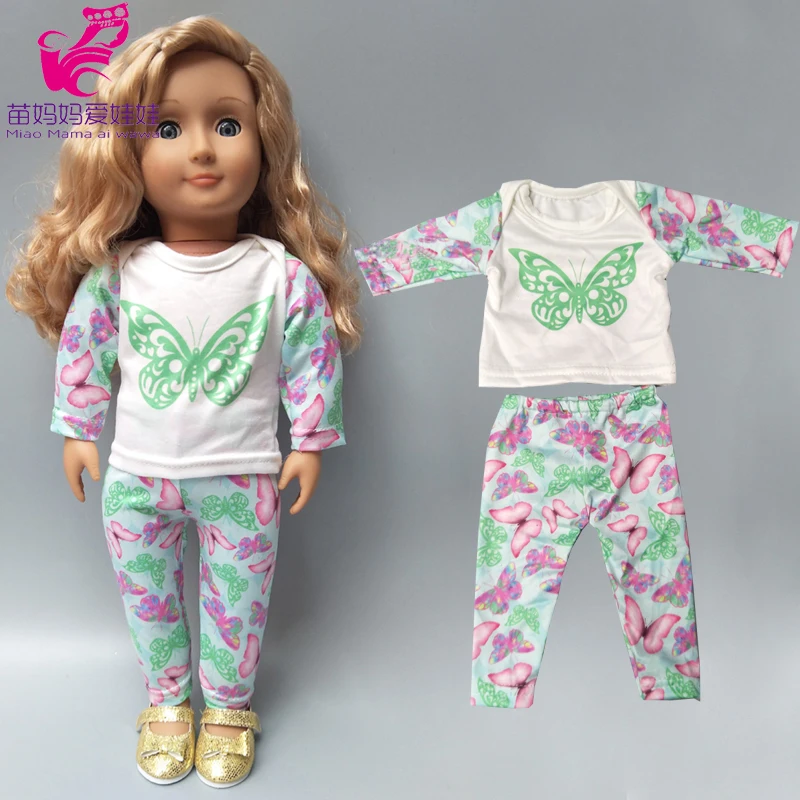 1 Set Sport Coat + Shirt + Pants + Baseball Cap for 43cm Baby Doll Girl for 18 Inch Doll Boy Clothes Set