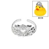 Cute Rubber Duck Accessories Decorations Mini Sunglasses Necklace Scarf Earphone Crown Hat Car Dashboard Decorations Bath Toy 5