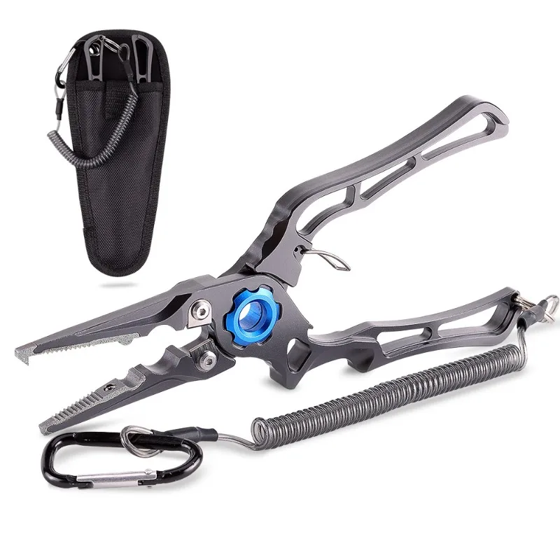 

Multifunctional Tungsten Steel Luya Pliers CNC Aluminum Alloy Fishing Pliers Wire Cutting Pressing Open-loop Fishing Supplies