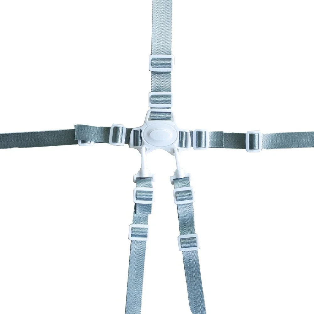 Cintura Di Sicurezza 5 Punti Per Seggiolone - Universale, Regolabile, Nylon Resistente