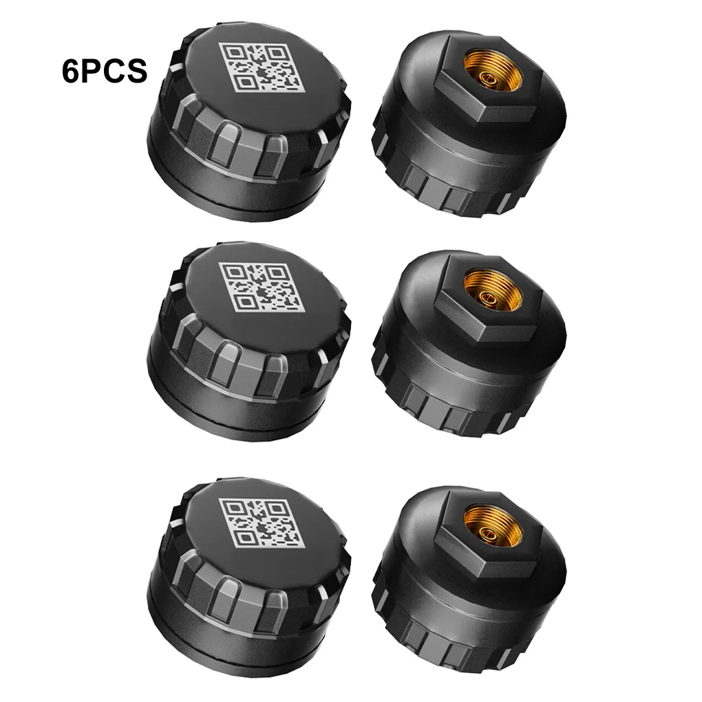 6 stücke RV Lkw Reifendruck Überwachung System Bluetooth TPMS 6 Externe Alarm Reifendruck Sensoren Für RV Lkw – Detail 13