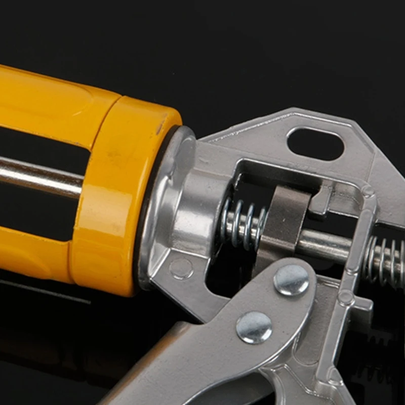 Aluminum Alloy Rotatable Cartridge Guns Durable Glass Guns Caulking Tools