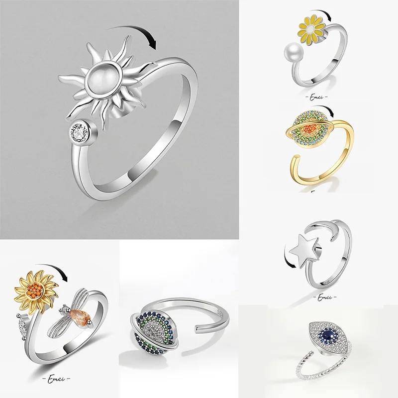 Vrouwen Decompressie Ring Draaibaar Anti Angst Regenboog Kralen Ring Sieraden Verstelbare Open Relief Angst Ring Voor Dochter Ring Meisjes Cadeau kopen vanaf een prijs van 2 Vrouwen Decompressie Ring Draaibaar Anti Angst Regenboog Kralen Ring Sieraden Verstelbare Open Relief Angst Ring Voor Dochter Ring Meisjes Cadeau kopen vanaf een prijs van 2