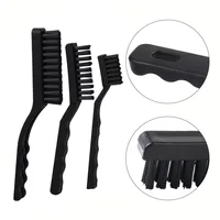 3pcs BGA Anti-Static Brush Electronic Antistatic Hairbrush ESD Anti Static Dust Clearning Brush For PCB Circuit Board Clean Tool 1
