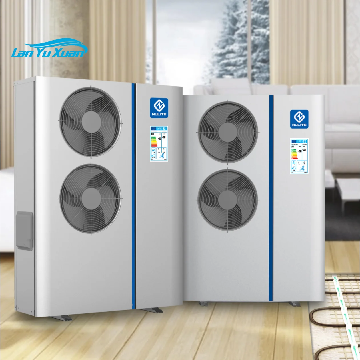 

China Wholesale Poland Pompa Ciepla Air Source Heatpump Factory NuLite B245 345 R32 DC Inverter Air to Water Heat Pump