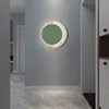 Nordic circle wall light sofa background decoration coloured lamp designer living room bedside lamp corridor wall lighting 4