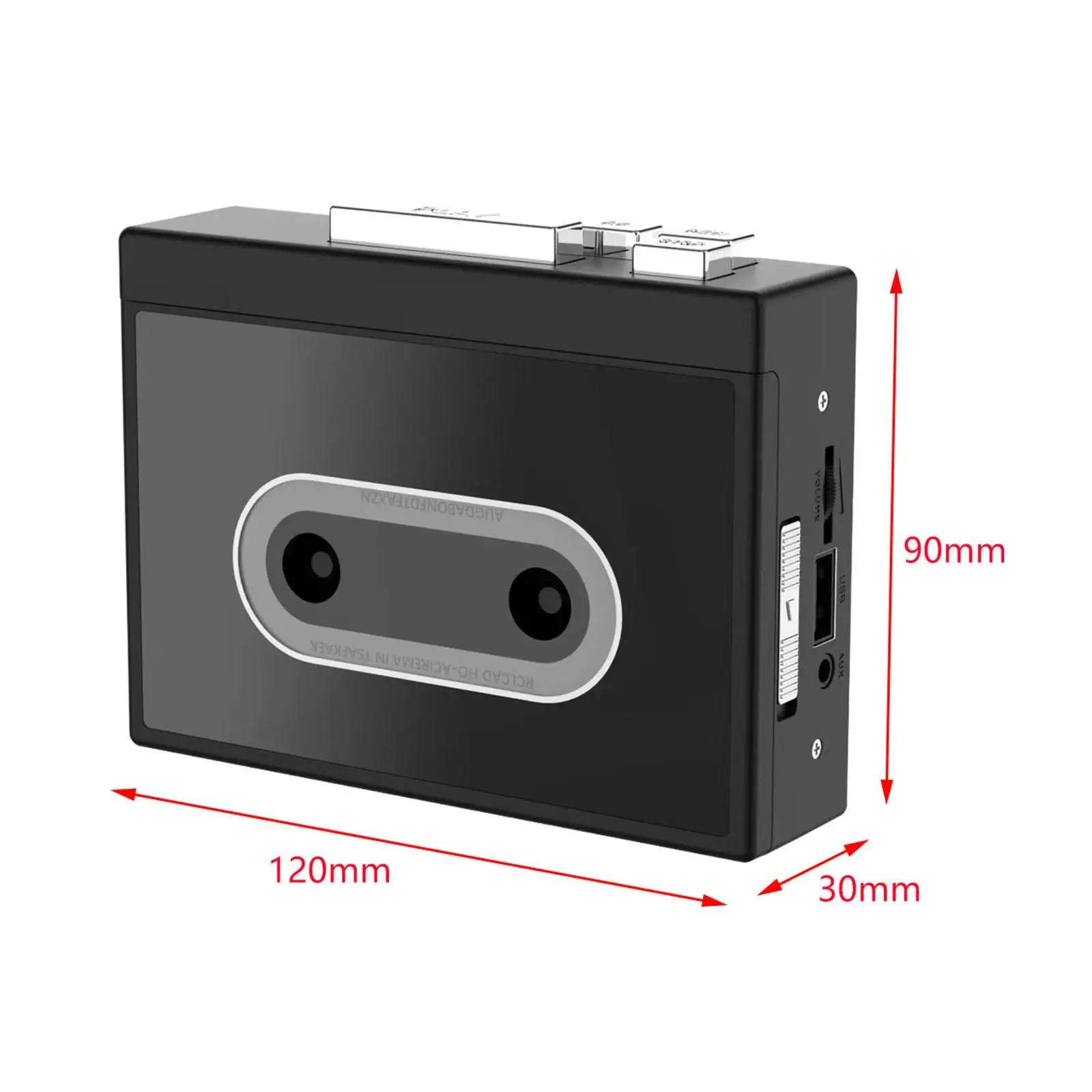 Cassette Player Full Stereo Sound Walkman for Language Learning Music Home