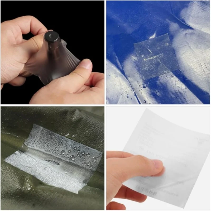 Tent Repair Tape Flatable Mattress Raincoat Swimming Circle Paste Inflatable Product kit Camping equipment camping tent repair tape
