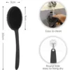 Silicone Back Scrubber for Shower, Bath Body Brush with Long Handle,Double Sided Shower Brush for Shower Exfoliating and Massage 6