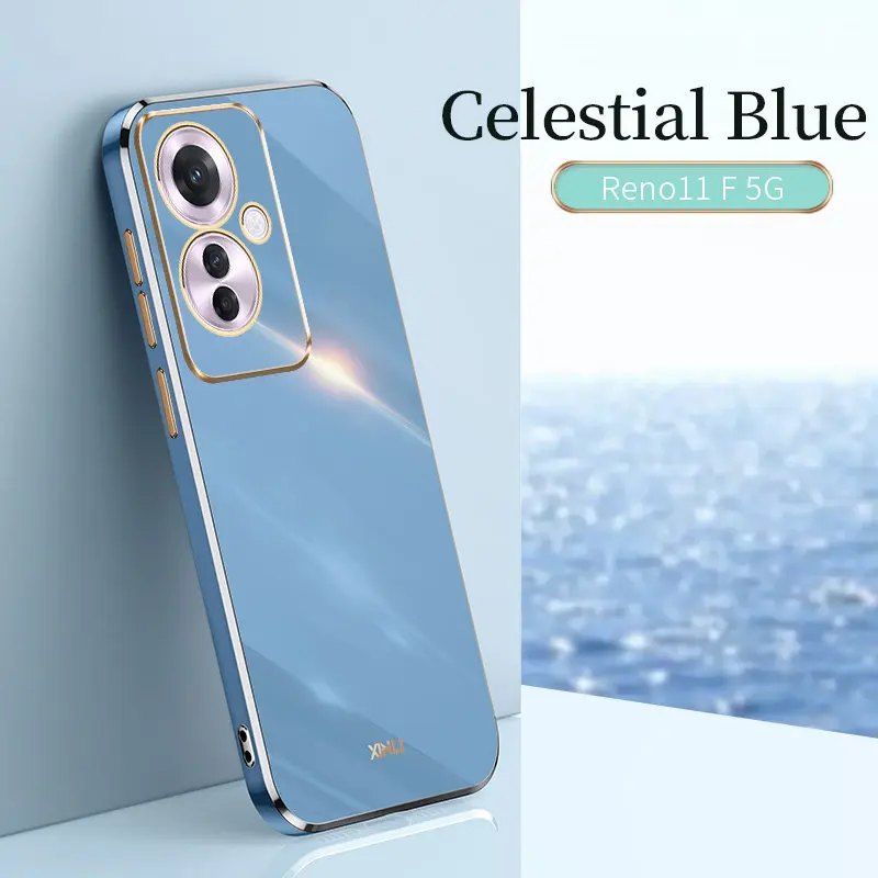 Enhanced Shockproof Plating TPU Silicone Bumper Soft Back Cover