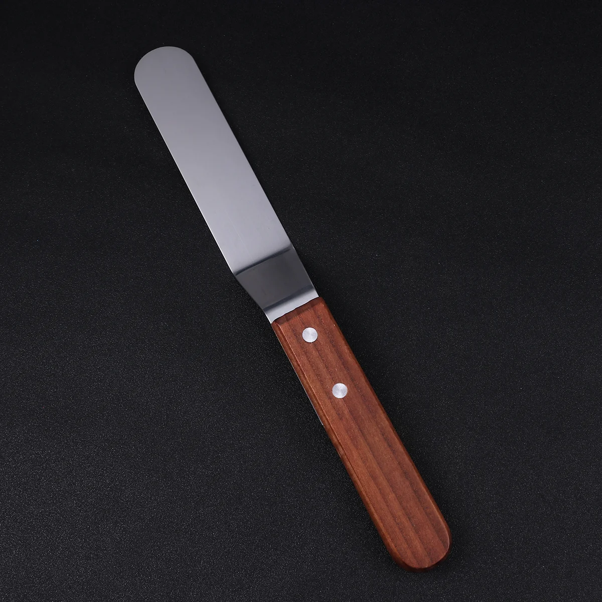 

6 Inch Meal Preparation Tool Cream Spatula and Smoother Bevel Cake Decorating Tools for Icing Bamboo